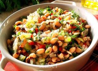 Dried Cowpea in Cold Dressing recipe