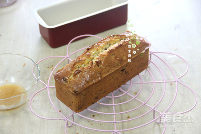 Lime Almond Dried Fruit Pound Cake recipe