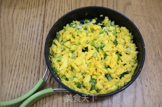 Egg, Shiitake, Rape Dumplings recipe