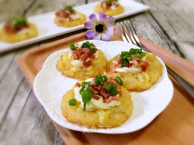 #aca烤明星大赛# Flavored Potato Pancakes