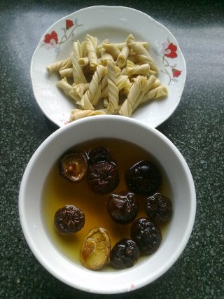 Vegetarian Beef Rolls Boiled Shuang Xian recipe