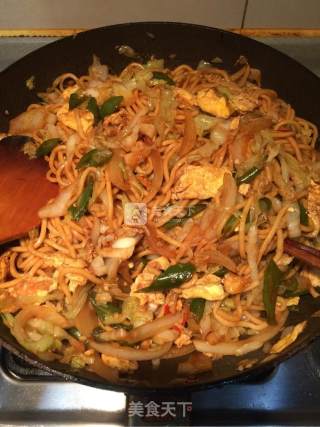 Home-cooked Fried Noodles recipe