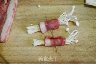 Bacon Golden Needle Roll recipe