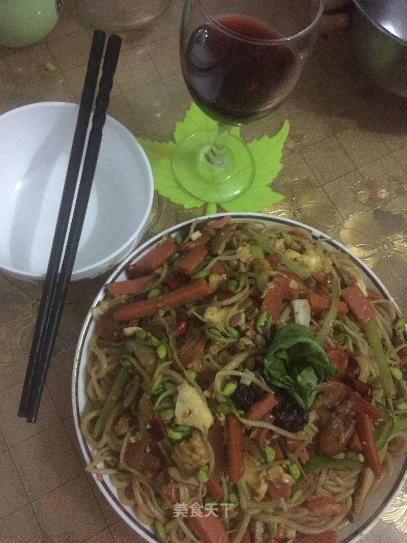 Shrimp Guilin Rice Noodles recipe