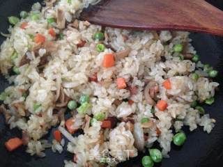 Stir-fried Glutinous Rice with Matsutake recipe