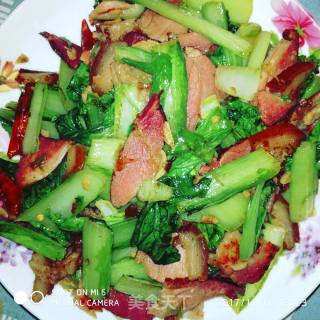 Stir-fried Bacon with Chinese Cabbage recipe