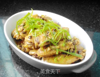 #trust之美# Steamed Chicken Wings with Black Bean Sauce recipe