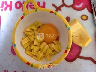 Baby Pumpkin Steamed Egg Yolk recipe