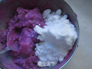 Taro and Purple Sweet Potato Ice Cream recipe