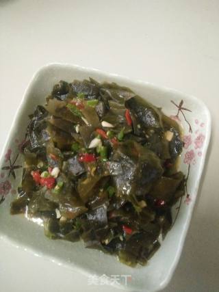 Fried Kelp with Chili recipe