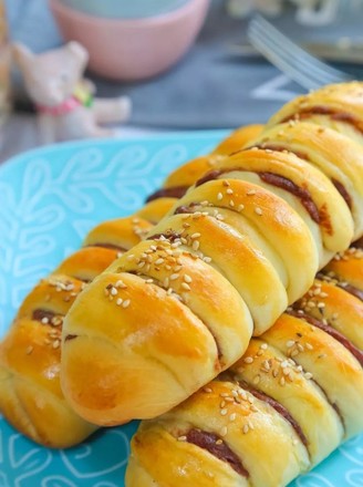 Bean Paste Caterpillar Baby Food Supplement Recipe recipe