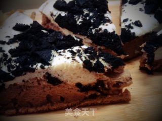 Black Whirlwind Two-color Cake recipe