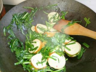 Vegetarian Chicken Stir-fried Chives recipe