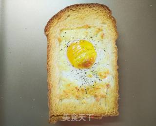 How to Eat Toast ~ Eggs and Cheese Grilled Toast recipe