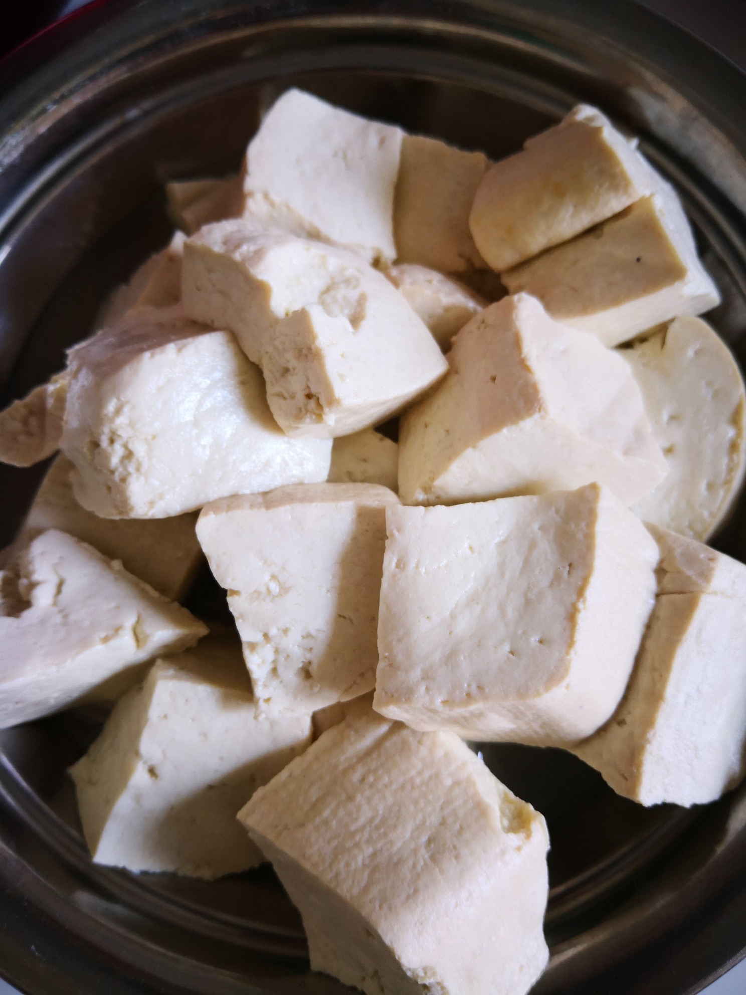 Baked Tofu with Salted Egg Yolk recipe