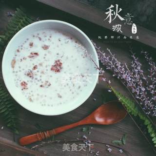 Peach Gum Coconut Sago recipe
