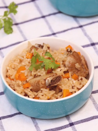 Ribs Braised Rice recipe