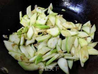 Zucchini Fried Shrimp Skin recipe