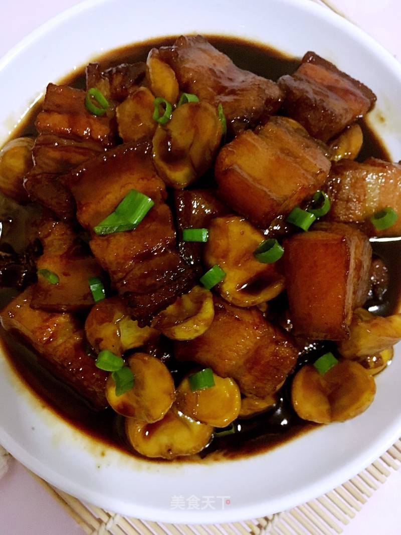 Braised Pork with Chestnut recipe