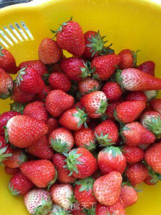 Strawberry Yam Puree recipe