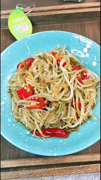 Vinegar Mung Bean Sprouts recipe