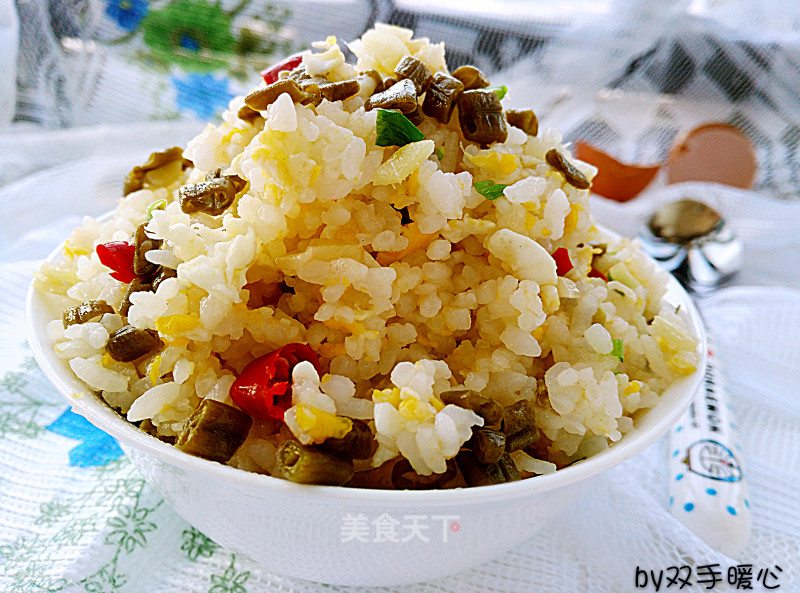 #trust之美#egg Fried Rice recipe