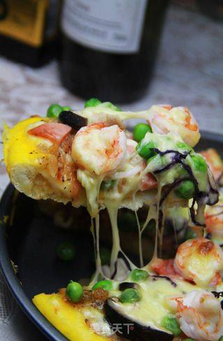 Seafood Supreme Pizza recipe