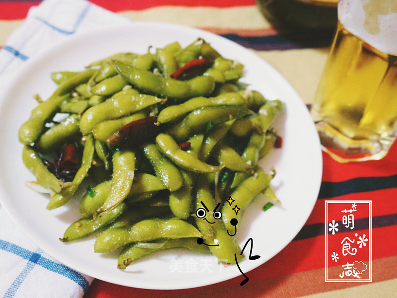 Secret Spicy Edamame recipe