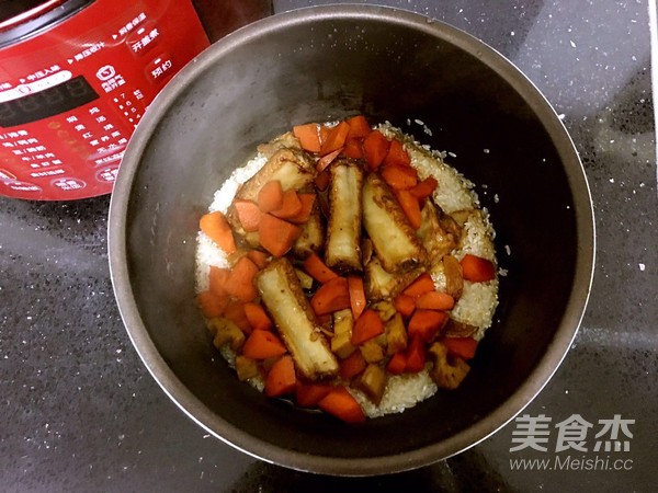 Kuaishou Ribs Braised Rice recipe