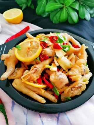 Lemon Chicken Feet recipe