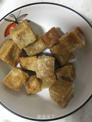 Stir-fried Cauliflower with Tofu in Oil recipe