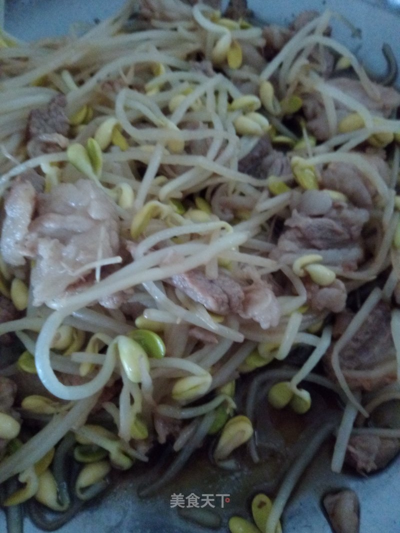 Pork Fried Bean Sprouts recipe