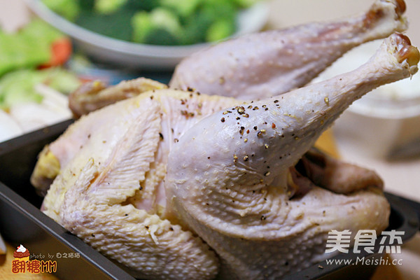 Christmas Family Roast Chicken Dinner recipe