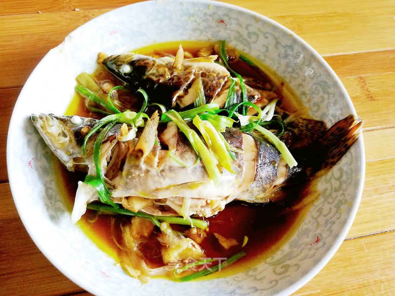 Steamed Wild Mandarin Fish recipe