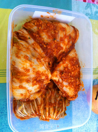 Korean Spicy Cabbage recipe