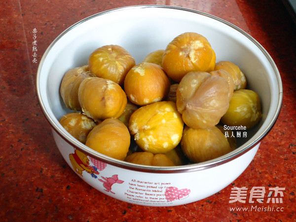 Chestnut Snowy Mooncakes recipe