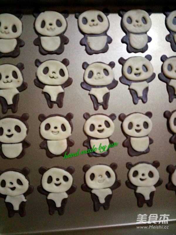 Panda Cookies recipe