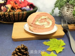 Red Yeast Cake Roll recipe