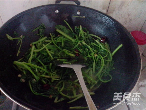 Spicy Stir-fried Choy Sum recipe