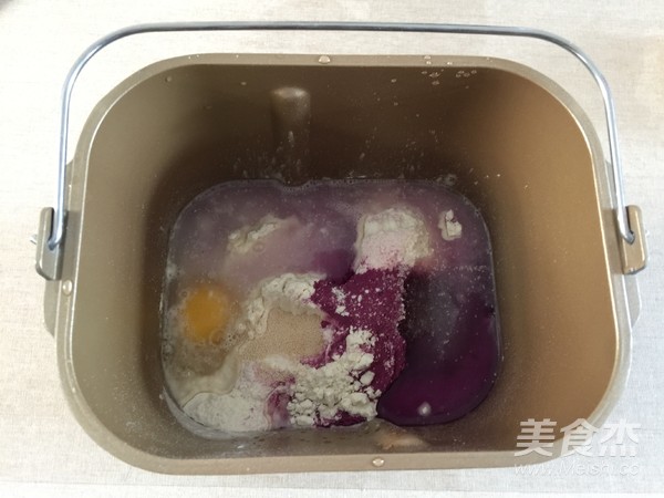 Purple Sweet Potato Mochi Ruanou, Like this Purple recipe