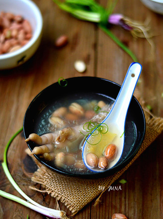 Peanut Chicken Feet Soup recipe