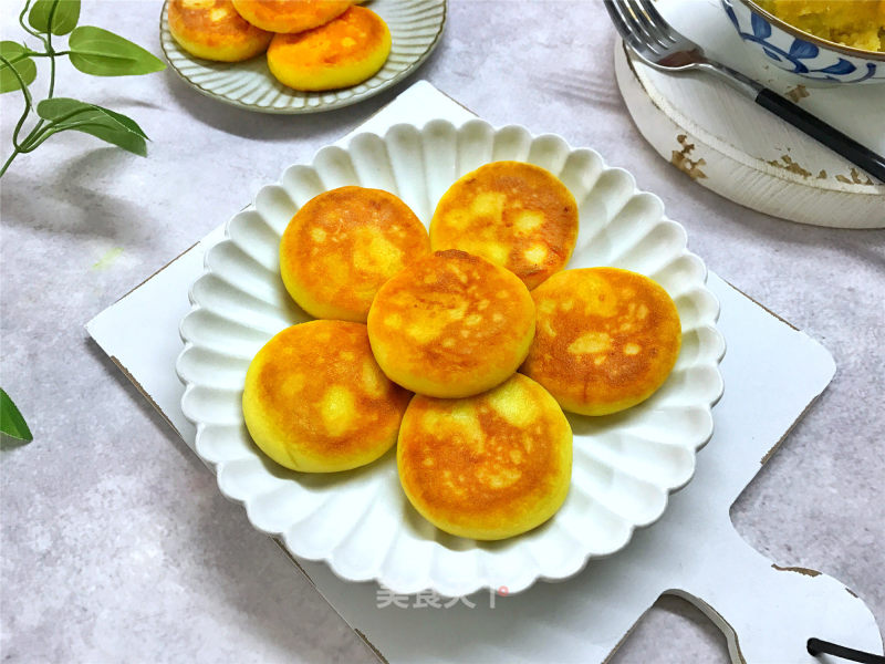 Sweet Potato Banana Glutinous Rice Pancakes recipe