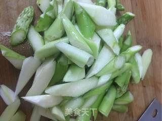 Stir-fried Shredded Pork with Asparagus recipe
