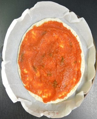 Cocolc's Private Dish Recipe-italian Basil Tomato Sauce Pizza [oil Free Version] recipe