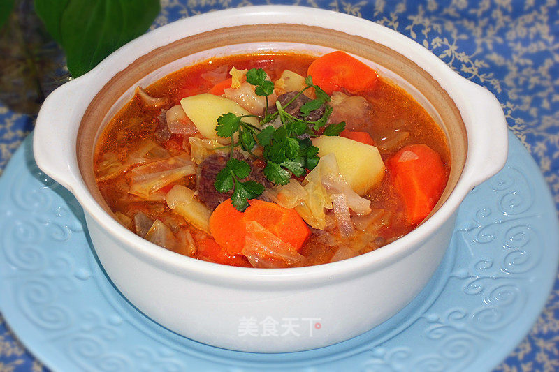 Beef Stew with Tomatoes and Potatoes recipe