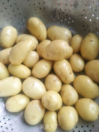 Steamed Baby Potatoes recipe