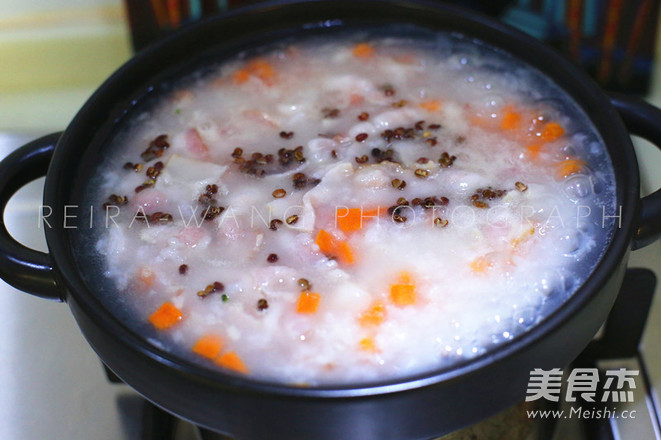 Chicken Bacon Vegetable Porridge recipe