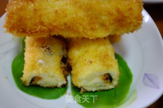 Nutritious Breakfast Cheese Toast Fried Rolls recipe