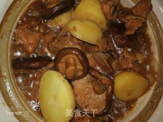 Crispy Bone Stewed Potatoes recipe