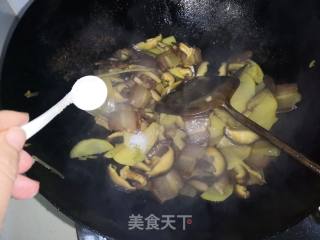 #蜡味#potato Chips with Bacon and Mushrooms recipe